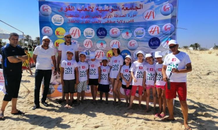 ملتقى رياضي مع اطفالمدرسة حي بورقيبة بالتنسيق مع دائرة سيدي منصور